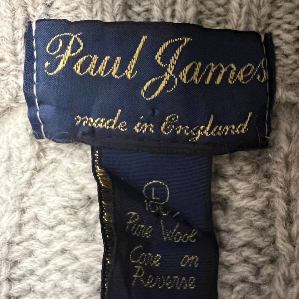 Paul James‎ Sweater Men's Wool